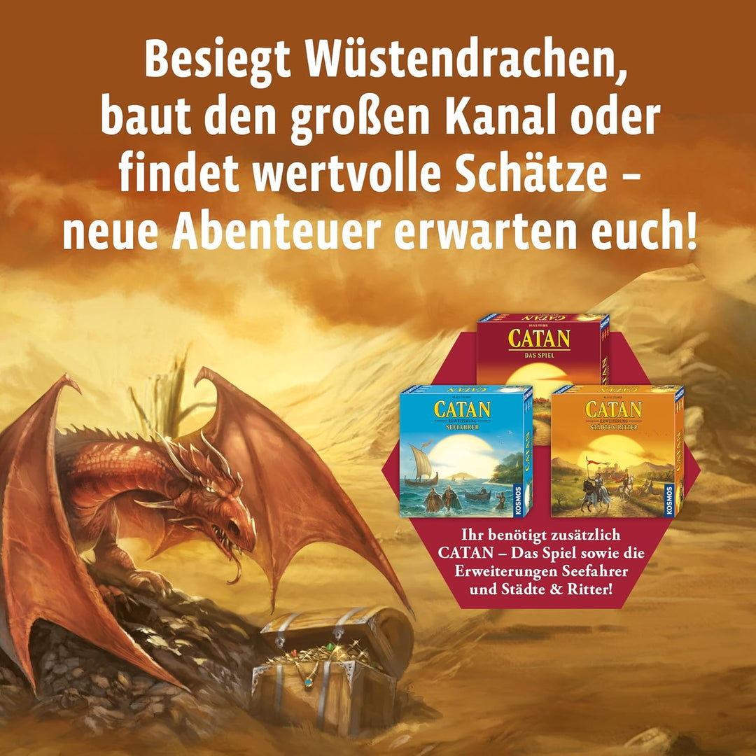 Kosmos 683405 Catan Schätze Drachen und Entdecker, Szenarien für Erweiterungen, mit der Erweiterung