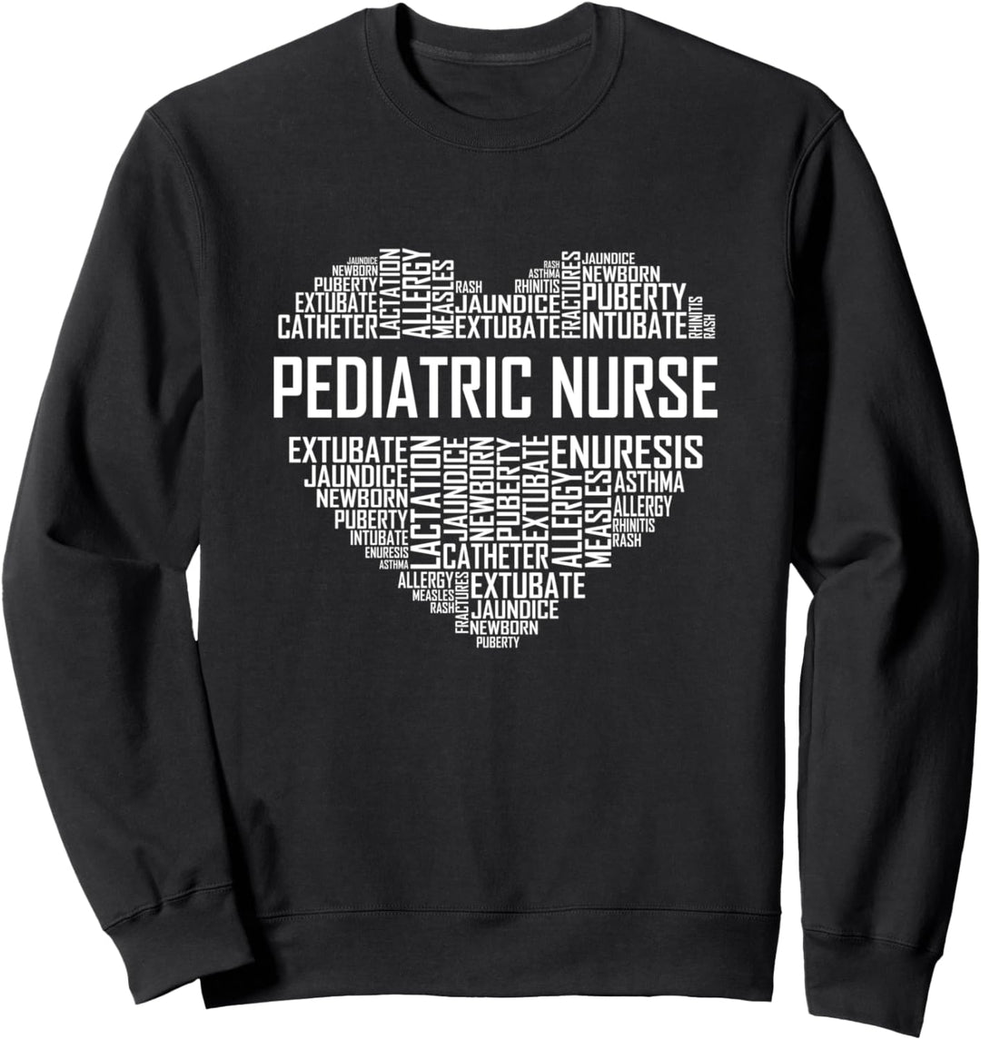 Kinderkrankenschwester Herz Kinderkrankenschwester Sweatshirt