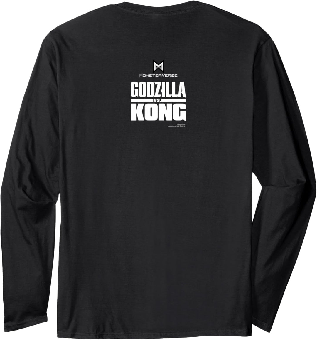 Godzilla vs Kong - Kong Bows To No One Langarmshirt