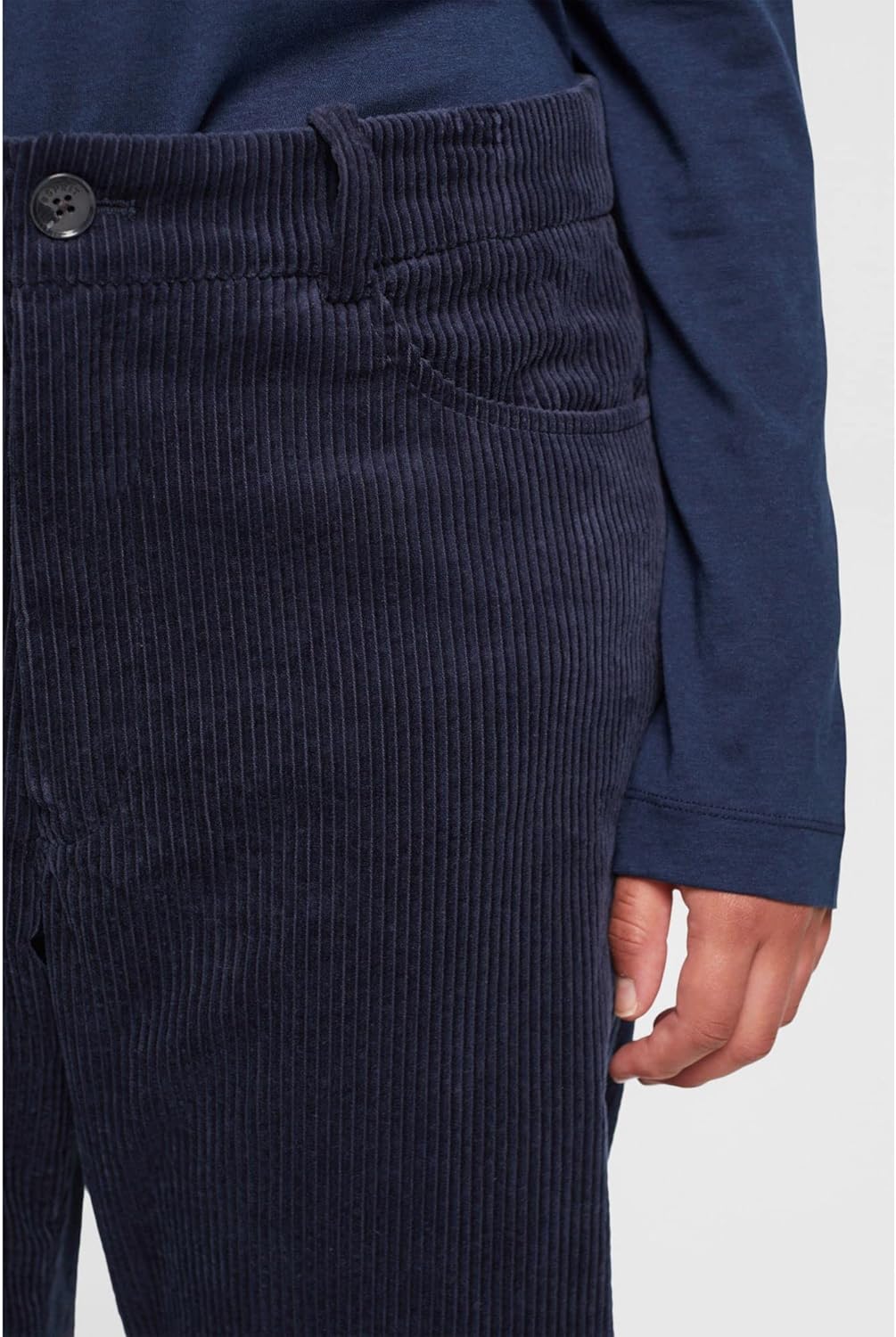 ESPRIT Damen Hose 34W / 28L 400/Navy, 34W / 28L 400/Navy