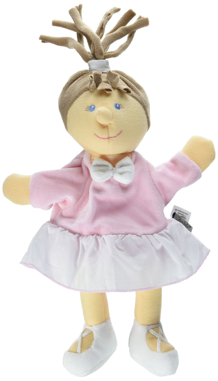 Sterntaler Handpuppe Ballerina, 30 x 26 x 9 cm, Lila/Weiss, Ballerina