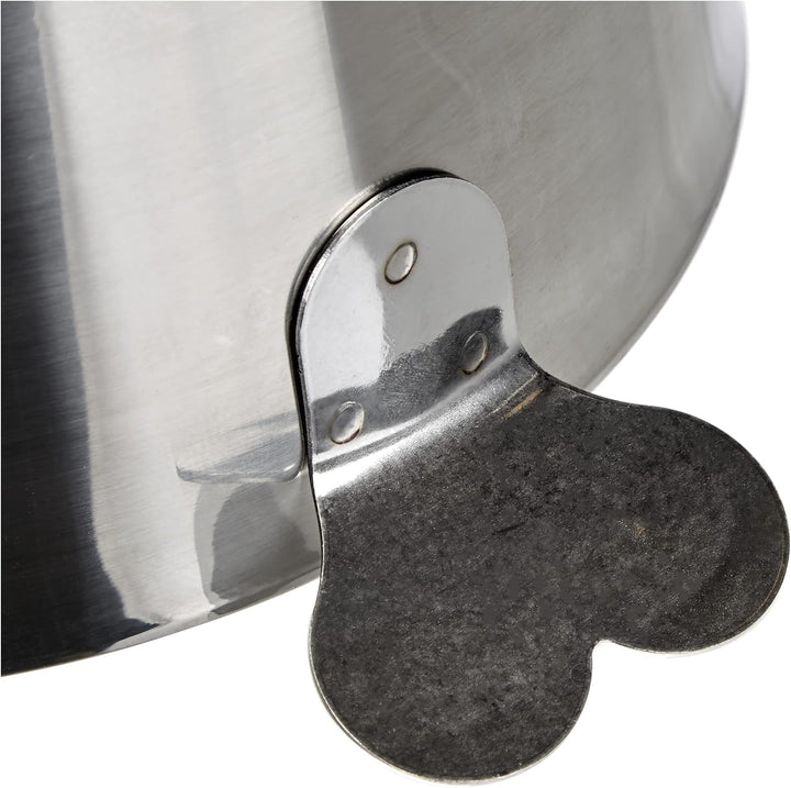 DeBuyer 3125.18 Charlotten-Form ohne Deckel, Edelstahl, grau, 26 x 18 x 10 cm, 26 x 18 x 10 cm