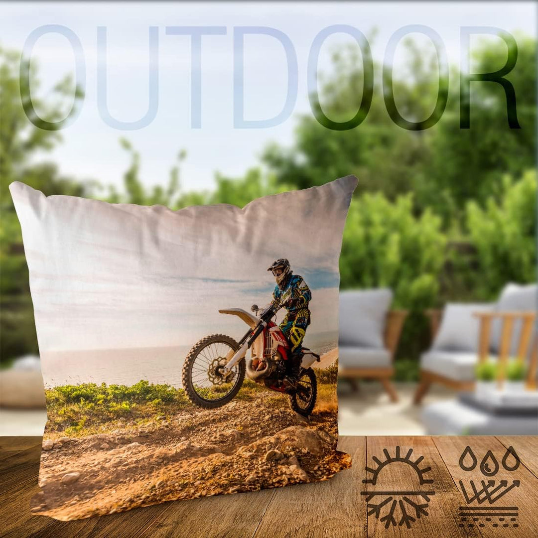 VOID Enduro Biker Kissenbezug Kissenhülle Sofakissen Kissen Deko Outdoor-Kissen Dekokissen, Kissen G