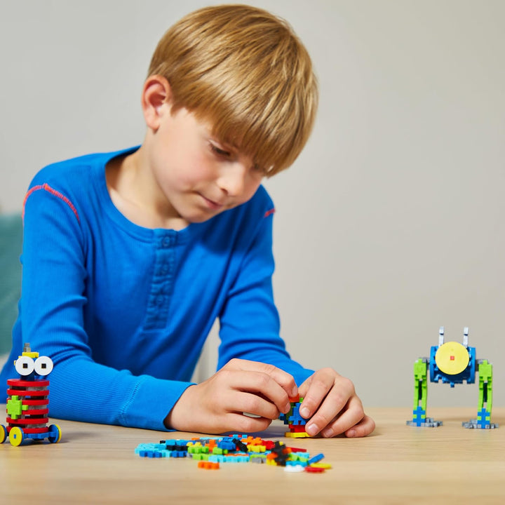 Plus-Plus 250 Kreativ Bausteine Roboter Mittel, 250 Teile
