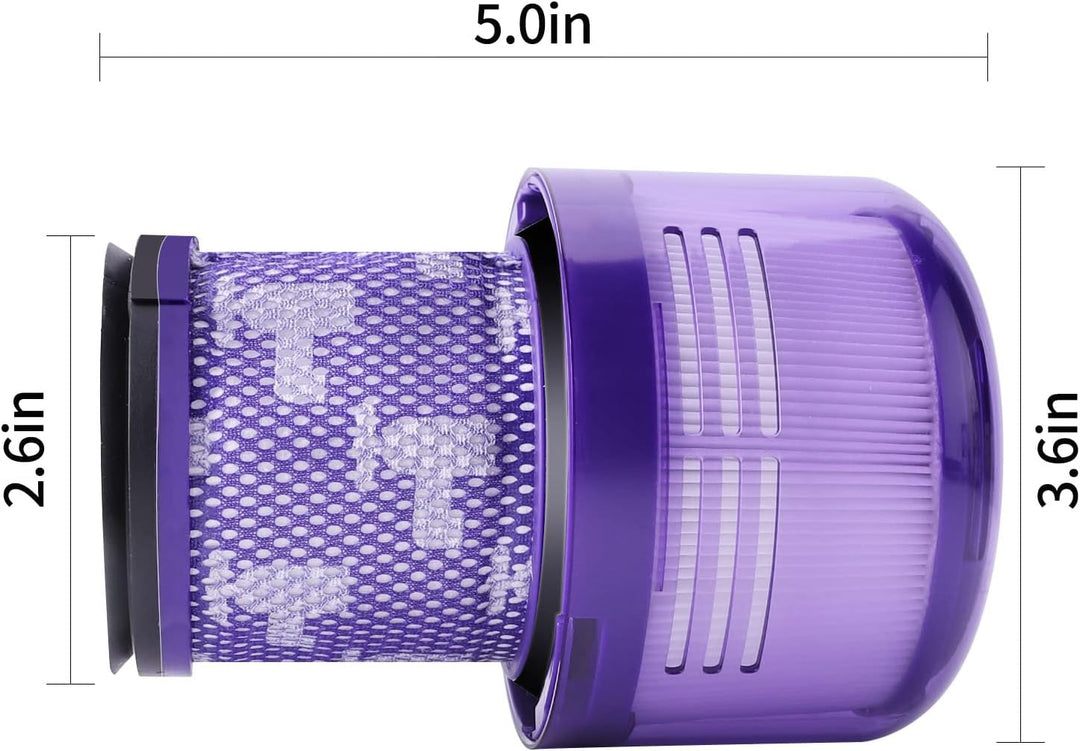 Filter für Dyson V11, 3 Pack Vakuumfilter Ersatz für Dyson V11 V15 SV14 SV22 Absolute Animal Extra P