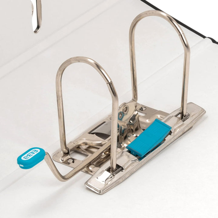 Elba Ordner A4, Smart Pro, 8 cm breit, Kunststoff aussen, schwarz, 10 Stück schwarz A4, breit, schwa