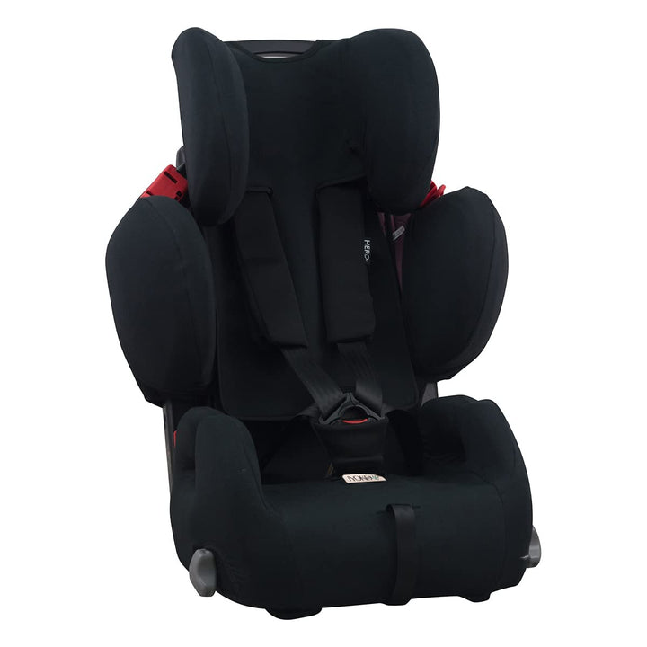 JYOKO KIDS Bezug für Autositz kompatibel mit Recaro Young Sport Hero, aus Baumwolle (Black Series),