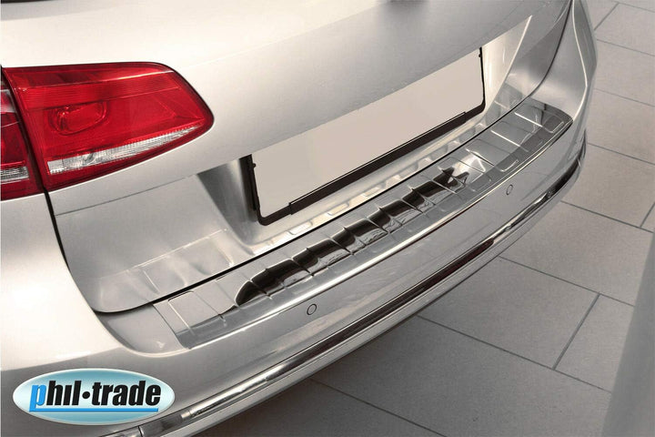 Ladekantenschutz Edelstahl CHROM kompatibel für VW PASSAT B7 KOMBI & ALLTRACK | 2010-2014 | premium