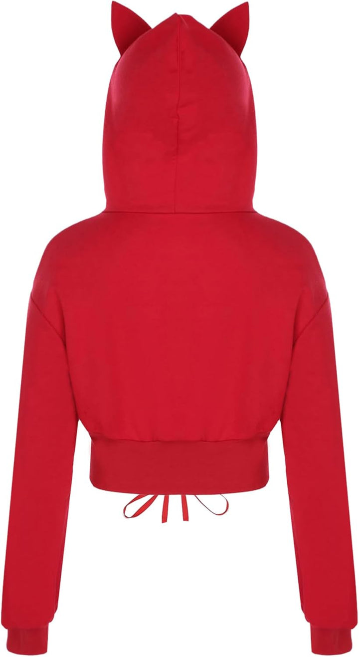 Alvivi Mädchen Sweatshirt Schmetterling Langarmshirt Crop Tops Bauchfrei Oberteile Kinder Hoodie Pul
