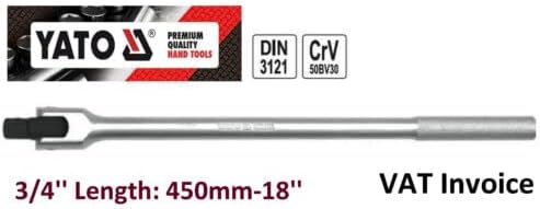 FLEXIBLE HANDLE 34x450MM