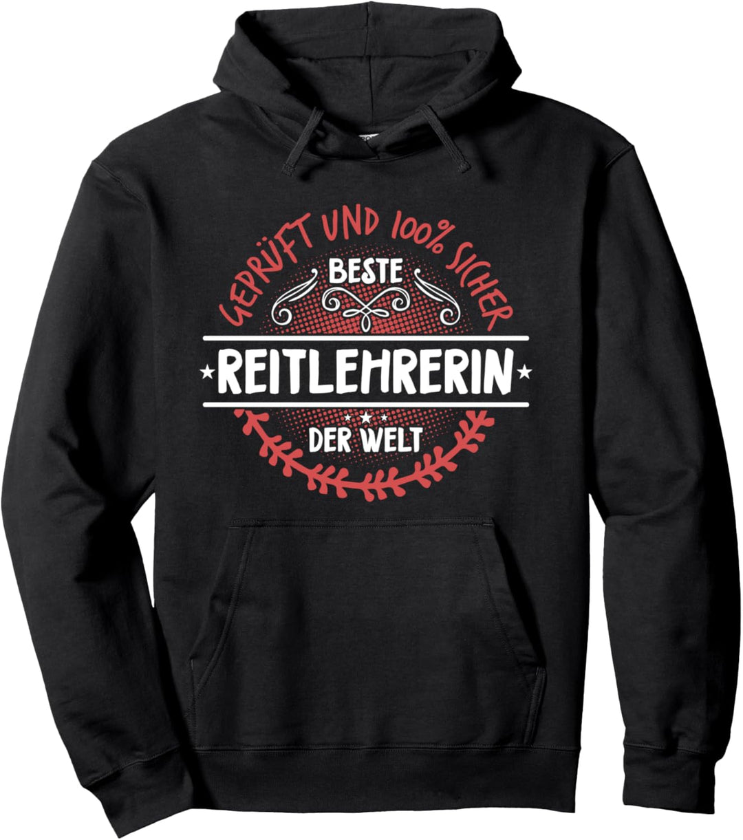 Pferde Geschenk Pferdebesitzer Reiterin Reitlehrerin Pullover Hoodie