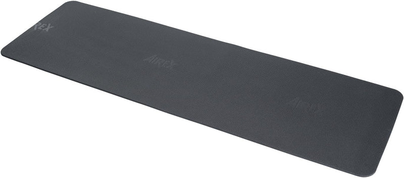 AIREX Pilatesmatte Yogamatte Pilates Gymnastik Fitness Matte 190 cm anthrazit