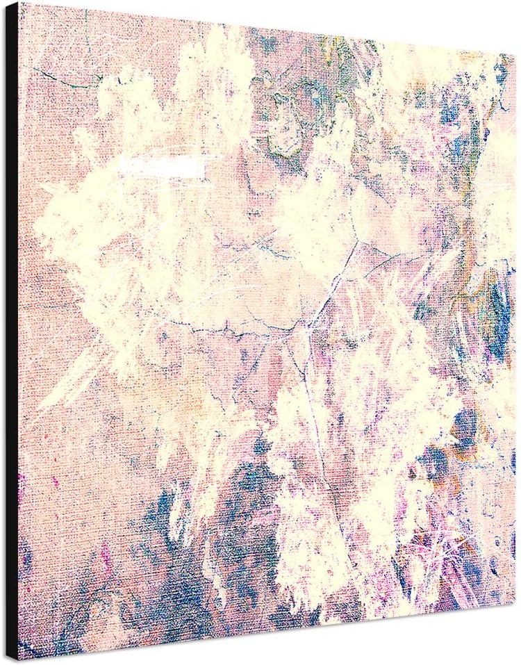 Paul Sinus Art Bild auf Leinwand Abstrakt327_60x60cm Abstraktes Motiv - Das Netzwerk - helle Farben