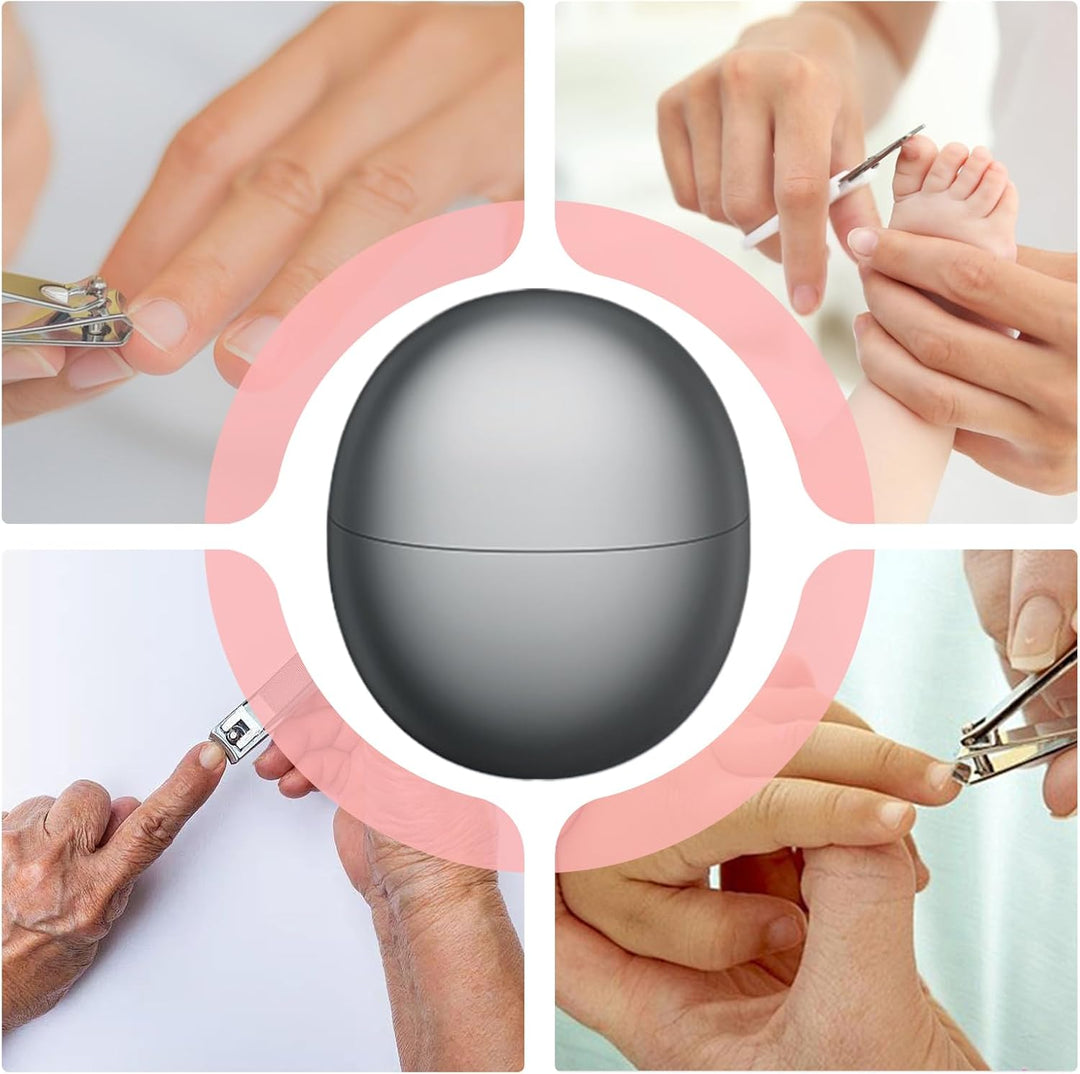NagelElektrisch, Elektrischer Fussnagel-, Leiser Ergonomischer Nagelschleifer Mit Licht Für Damen He