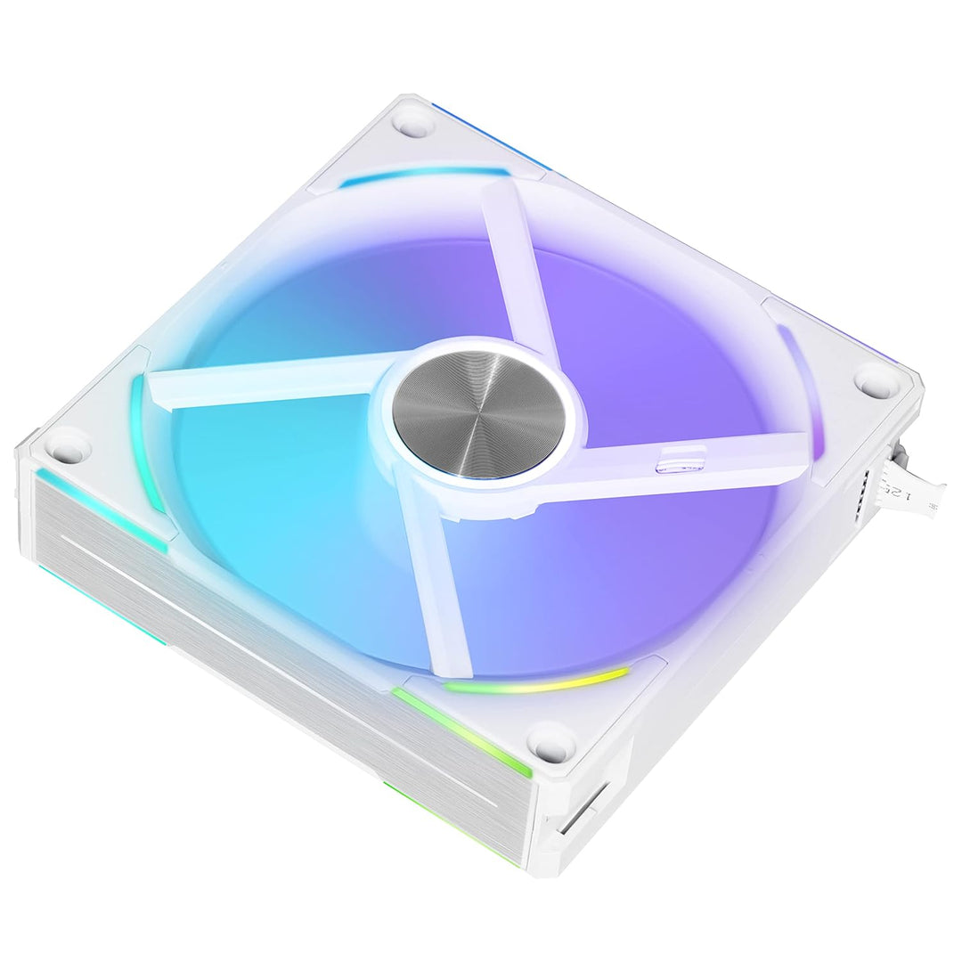 Lian Li PC Lüfter 120mm “AL120 V2” 3er Pack - Lüfter PC für optimale Kühlung - RGB Lüfter 120mm - PC