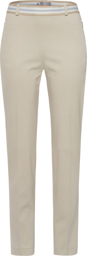 Raphaela by Brax Damen Lillyth Cool Summer Jersey Hose 32W / 32L Ecru, 32W / 32L Ecru