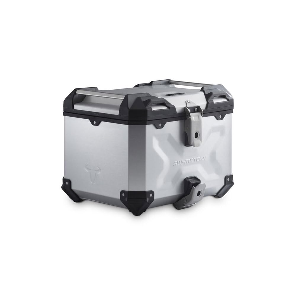 SW-MOTECH TRAX ADV Aluminium Topcase 38L, Silbern.