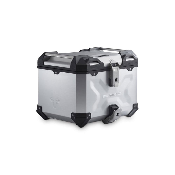 SW-MOTECH TRAX ADV Aluminium Topcase 38L, Silbern.