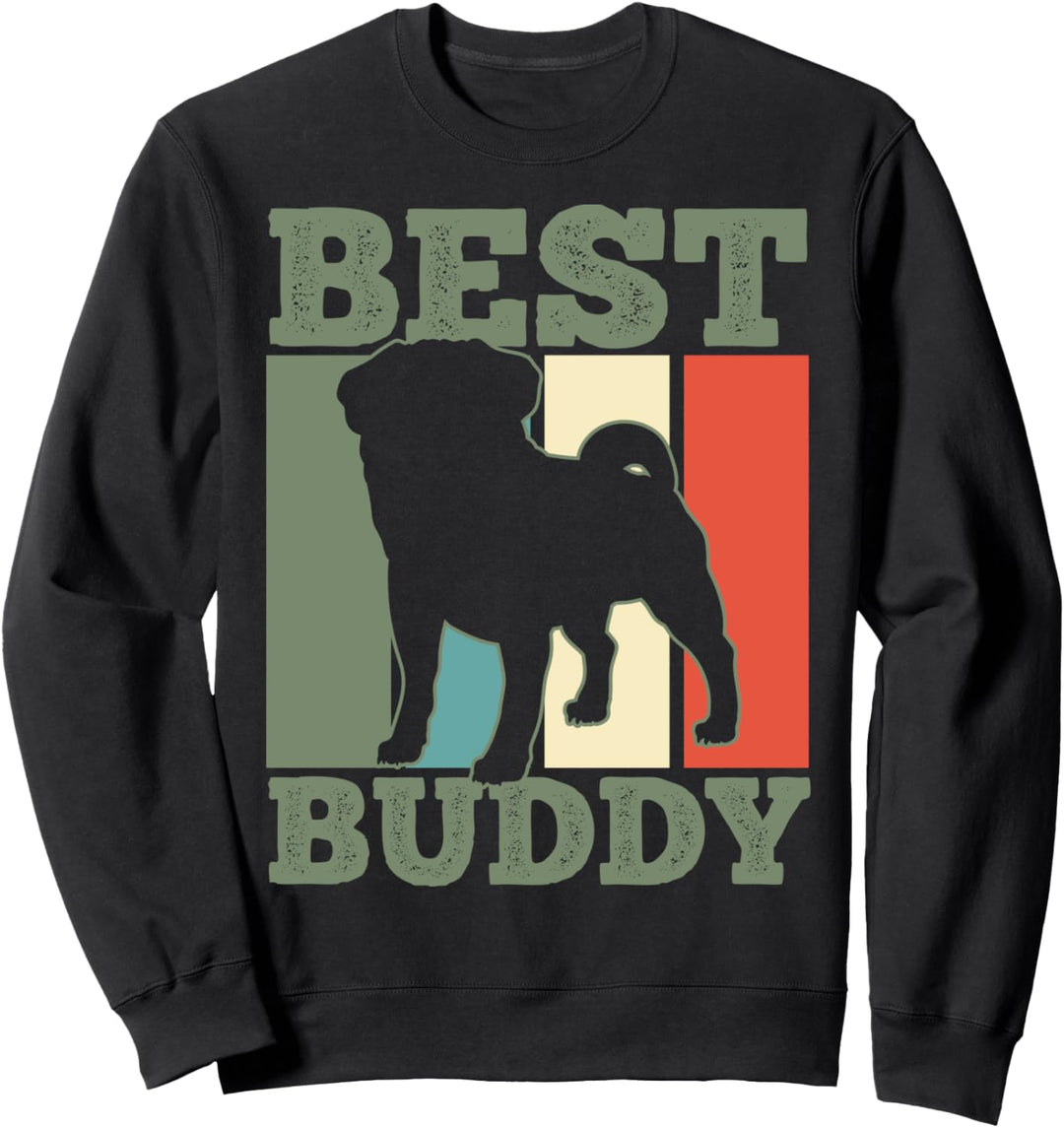 Mops Besitzer Züchter Hundehalter Hundefreunde Sweatshirt