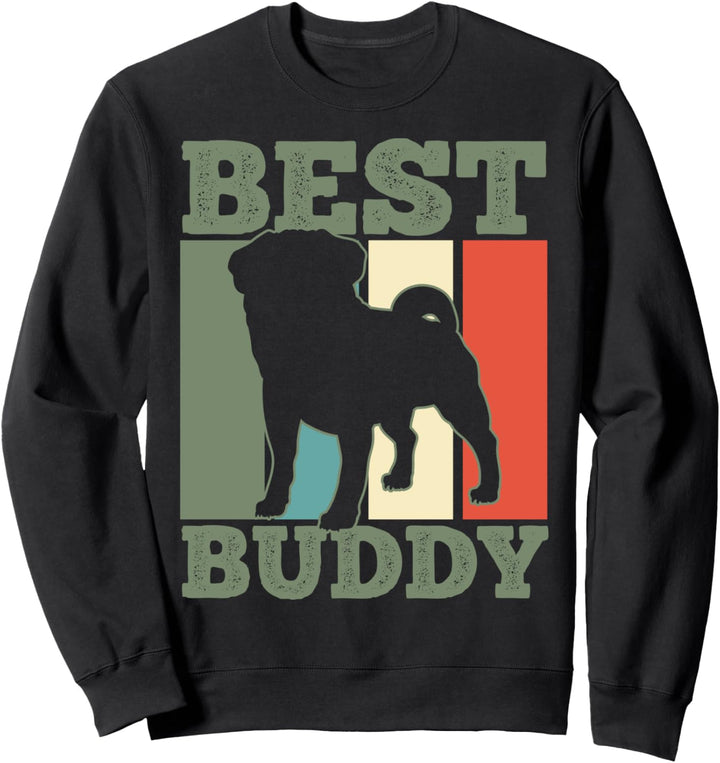 Mops Besitzer Züchter Hundehalter Hundefreunde Sweatshirt