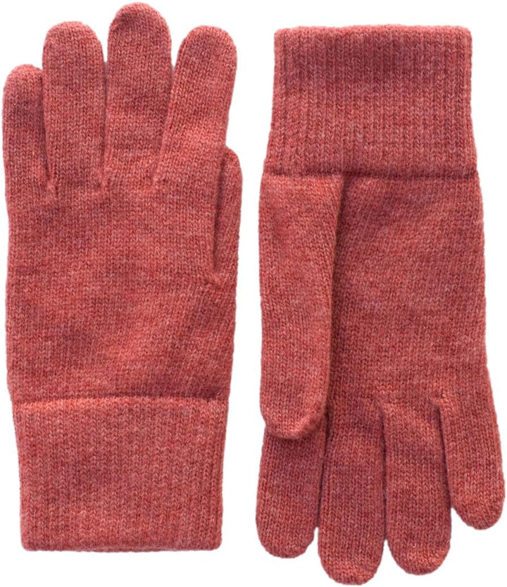 Merino Damen Wollhandschuhe/Fingerhandschuhe, 100% Wolle Merino extrafein 6 Cinder, 6 Cinder