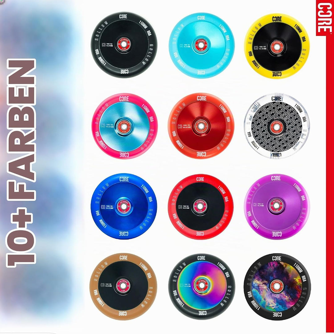 CORE Hollow V2 Stunt-Scooter Rolle 110mm Rosa /Blau, Rosa /Blau