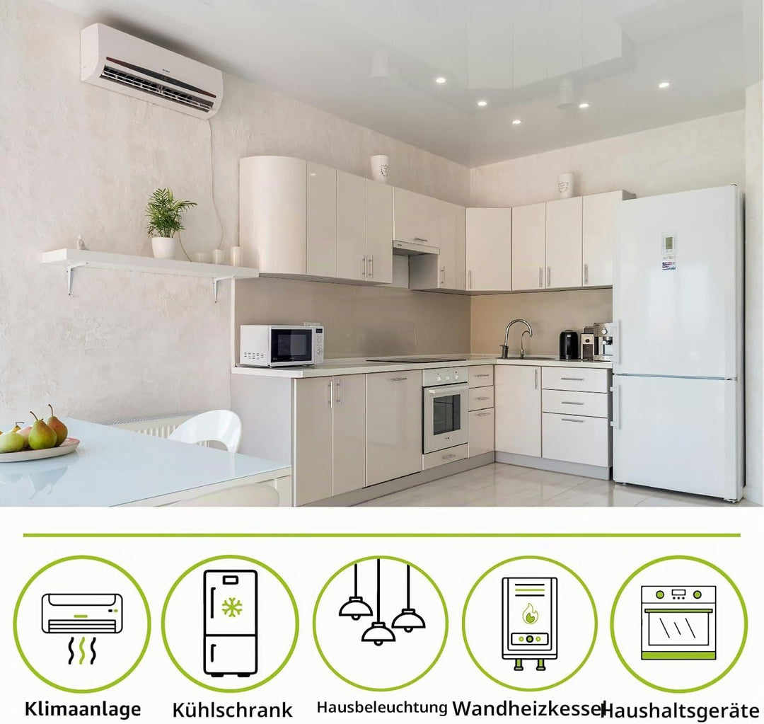 Tecnoware 3500 VA ATA Hybrid-Solarstrom-Wechselrichter - 24V-Batterie – 120V-450V-Solar-Regler MPPT