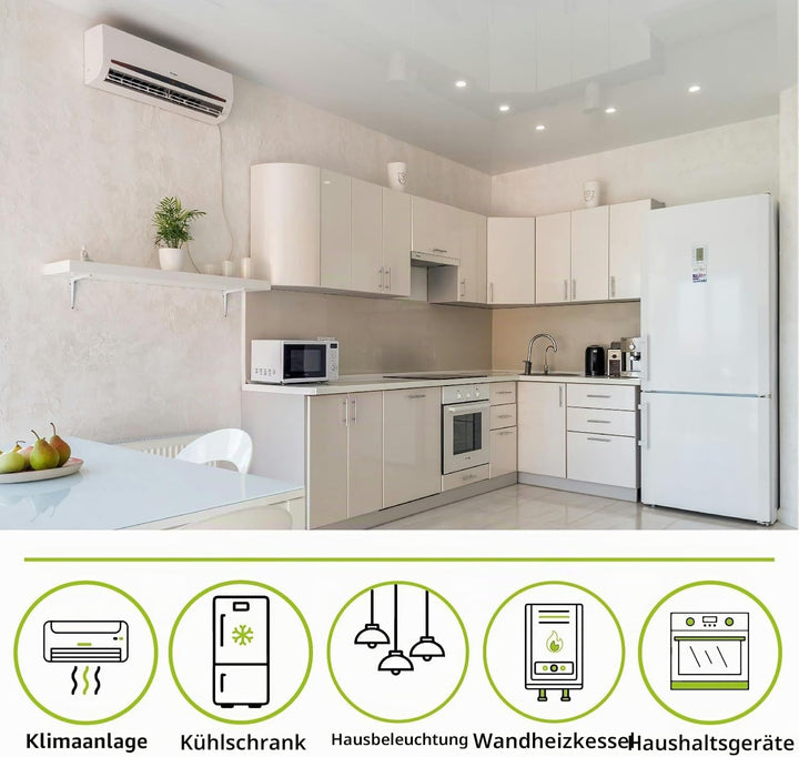 Tecnoware 3500 VA ATA Hybrid-Solarstrom-Wechselrichter - 24V-Batterie – 120V-450V-Solar-Regler MPPT