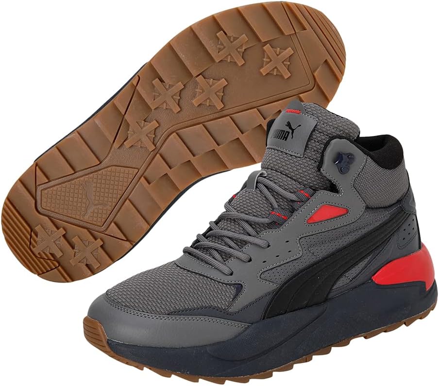Puma Herren X-ray Speed Mid WinterSneaker 38.5 EU Grau, 38.5 EU Grau