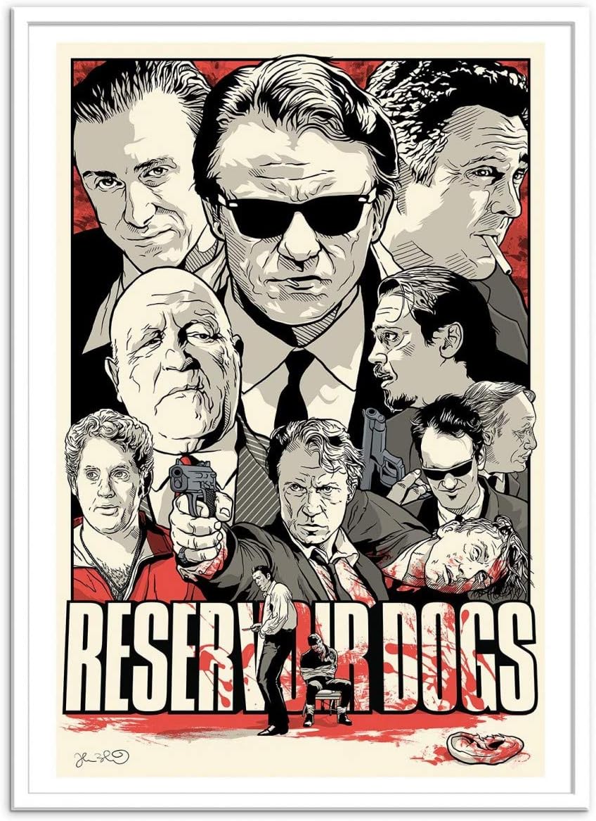 Wall Editions Art-Poster - Reservoir Dogs - Joshua Budich