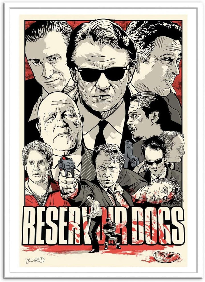 Wall Editions Art-Poster - Reservoir Dogs - Joshua Budich