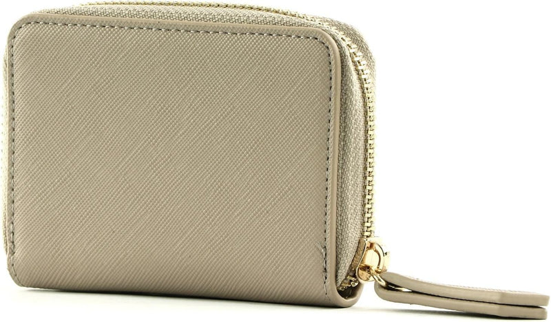 Valentino Womens 7b3-zero Re Bi-Fold Wallet, Beige