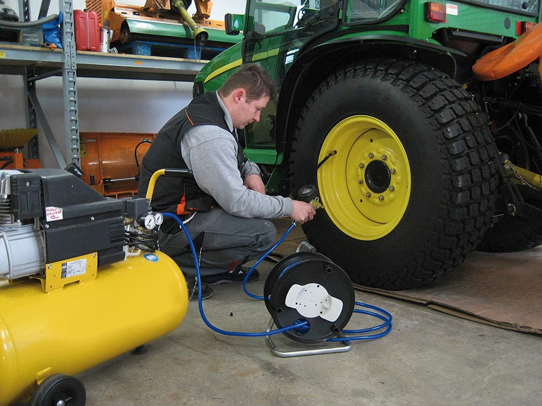 Brennenstuhl Druckluftschlauchtrommel Standard 20m, 1127020 (2er Pack)