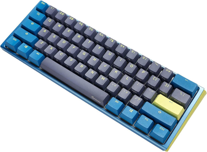 Ducky One 3 Daybreak - Mechanische Gaming Tastatur Deutsches Layout im Mini-Format (60% Keyboard) mi