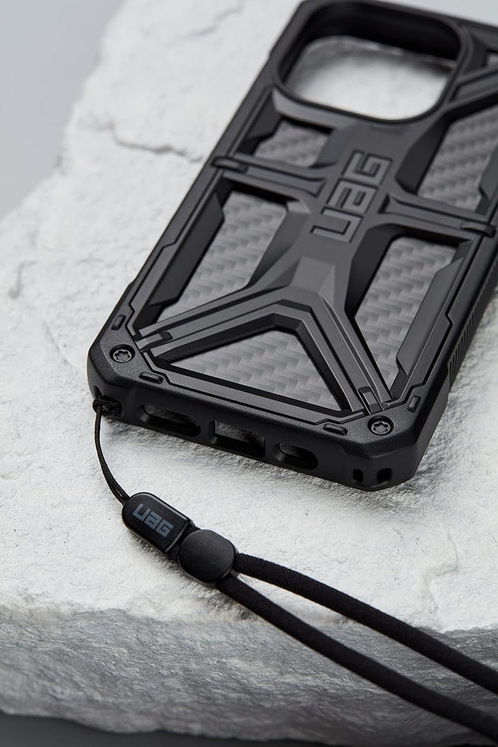 URBAN ARMOR GEAR UAG Monarch Schutzhülle kompatibel mit Apple iPhone 14 Pro [Wireless Charging kompa