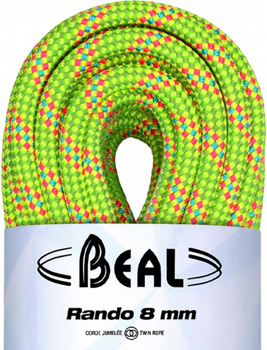 Beal Doppel- & Zwillings- & Halbseile Rando 8 Mm X 30 M Asst 20 m GD, Asst 20 m GD