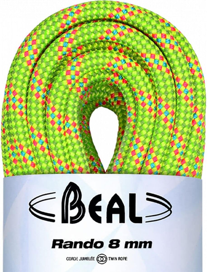 Beal Doppel- & Zwillings- & Halbseile Rando 8 Mm X 30 M Asst 20 m GD, Asst 20 m GD