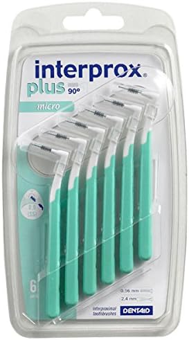 3x Interprox plus Interdentalbürsten grün micro 6er Pack (3x 6er Pack)
