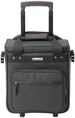 Magma Riot LP Trolley 50 für 127 x 30,5 cm grosse Schallplatten Trolley Schwarz/Red, Trolley Schwarz