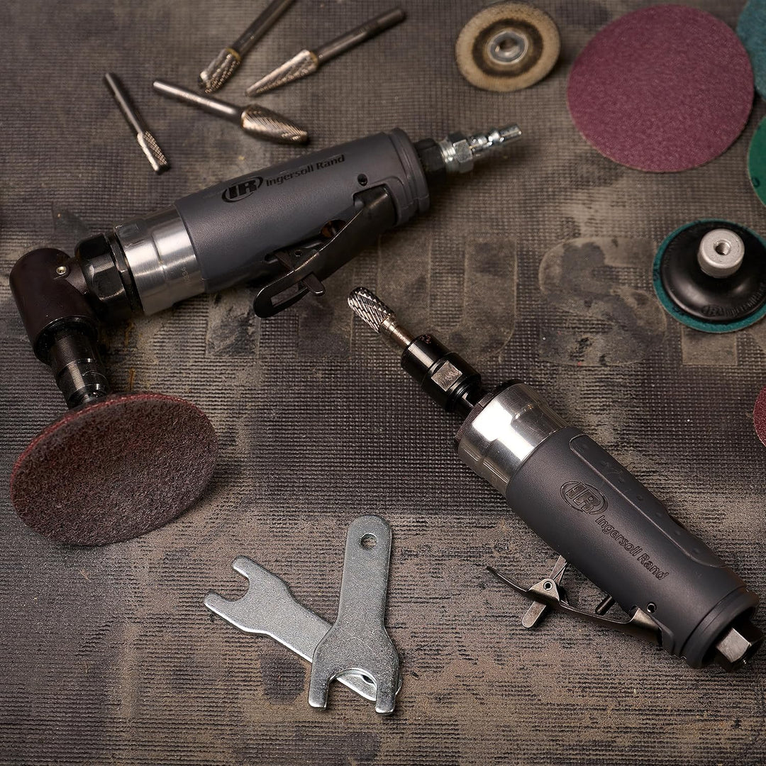 Ingersoll Rand 302B-M Druckluft Winkelschleifer - Leistungsstarkes, leichtes Werkzeug zur Metall- un