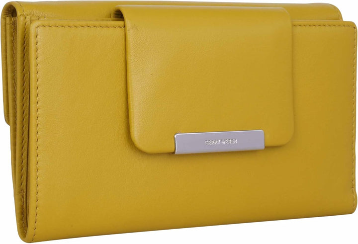 Gerry Weber - vigo Purse lh14z Gelb 18,00X10,00X0,00 CM Farbe:gelb / Material:textile,cow Leather, 1
