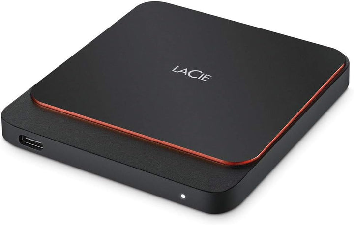 LaCie Portable SSD, externe SSD 2TB, 2.5 Zoll, USB-C, PC & Mac, inkl. 3 Jahre Rescue Service, Modell