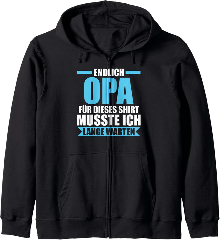 endlich Opa für dieses Opa Kapuzenjacke