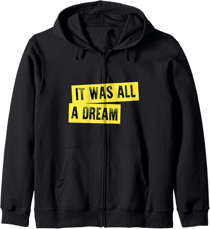 Classic Hip Hop Rappers Rap Meme | IT WAS ALL A DREAM Kapuzenjacke