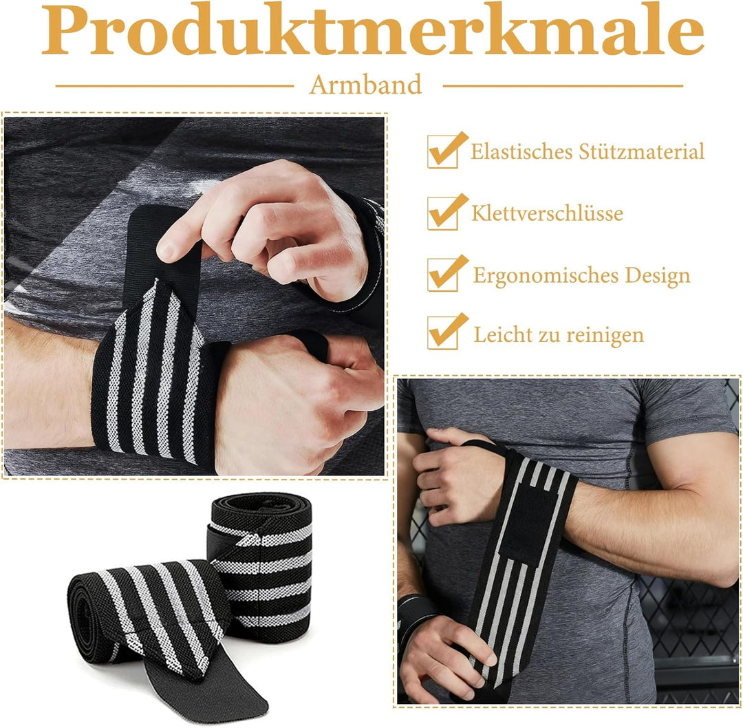 Liegestützgriffe, 2 Stück Liegestützgriffe aus Holz, Push Up Bars, Holz Parallettes, Calisthenics Eq
