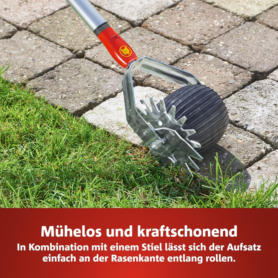 WOLF Garten 71AAA037650 Rasenkantenschneider Multi-Star RB-M NEU2018", Rot 40x15x16 cm | Griff ZM 17