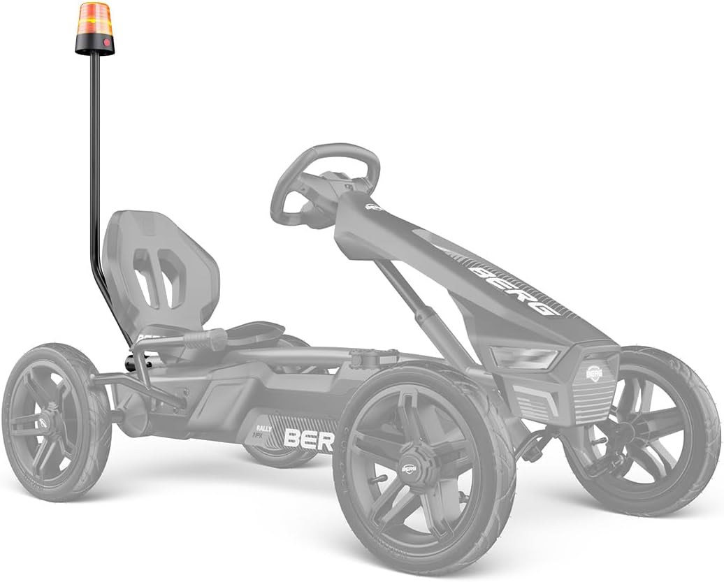 BERG Rundumleuchte Zubehör Buddy Rally | Warnlicht für Buddy &amp; Rally Pedal-Gokart | Original BERG Si