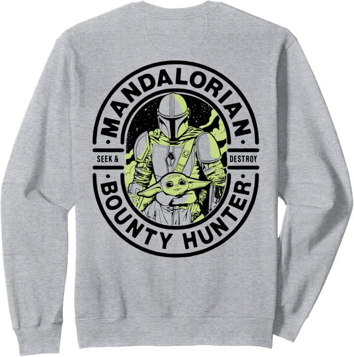 Star Wars The Mandalorian Neon Logo Sweatshirt