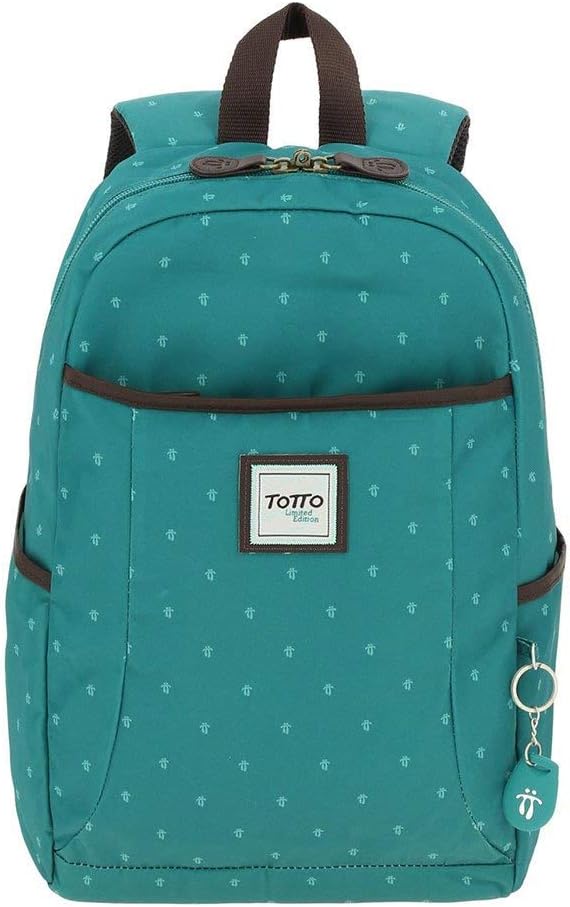 Totto MA04SYM001-1810B-6LB Jungen Rucksack, Himmelblau