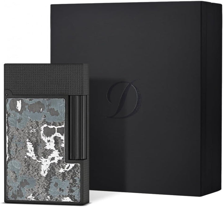 ST Dupont Ligne 2 Carbon Feuerzeug Dark Storm